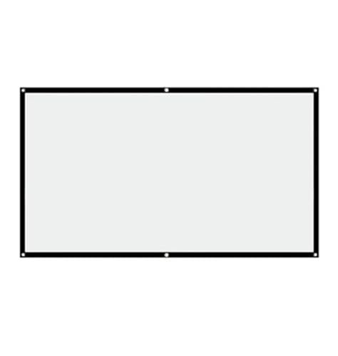 Pantalla manual de proyector 100 pulgadas 16:9