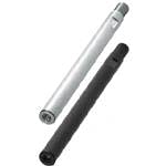 Slocable One End Stepped, One End Tapped Precision Linear Shaft with Wrench Flats 20mmX400mm 1pc