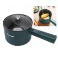 Electric Cooker, Electric Pot Green Large Capacity Multifunctional Mini Hot Pot for Dormitory - Image 9