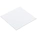 sourcing map Packung von 2 UHMW Blatt Ultra Hochmolekulare Gewicht Polyethylenplatte Hartplastikplatten 6.1''x 6.1'' x 0.12'' Weiß