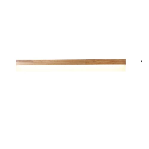 MDLOCJHF Lámpara Accesorios de iluminación de tocador de baño de Madera de Caucho candelabro de Pared LED Barra de luz Led Regulable para baño Dormitorio Sala de Estar Maquillaje