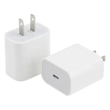 Image of Original Fast Adapter for 20W Charger Adapter Compatible with 14 /13 /12 /11 /X All Models | 20 Watt Type-C Fast Charger Adaptor for 4 /14 Pro (20W Dock for IPHON US PIN) (DEC30)