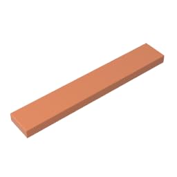 Gobricks 6636 Foundation Plate Tile 1x6 with Groove 50 Pieces GDS-564 Compatible with Lego Building Blocks Color:Nougat — image 1