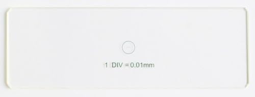 OMAX - FBA_CS-A36CALM1 0.01mm Microscope Camera Calibration Slide (Stage Micrometer)