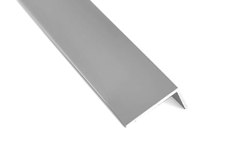 Nielsen 71022 Aluminiumwinkelprofil Silber 2000x25x15 mm
