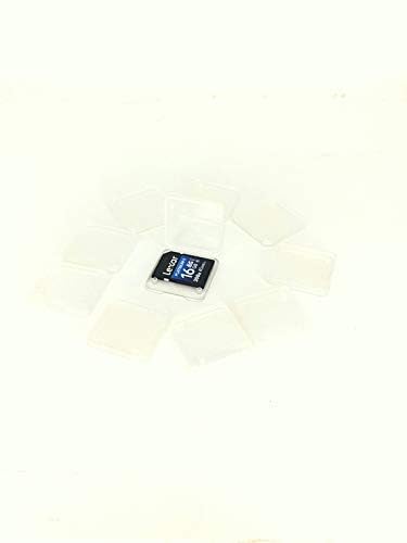 Image of 10Pcs SD SDHC for Memory Card Case Holder Box Storage Hard Plastic Transparent Holder (Pack of 1)