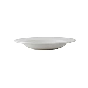 Tuxton China Pasta Bowls, ALD-112, 15-1/2 oz., 11-1/4″ Dia. x 1-5/8″ H, Round, Microwave & Dishwasher Safe, Oven Proof, Fully vitrified, TuxCare, Healthcare, Alaska/Colorado, (PACK OF 12)