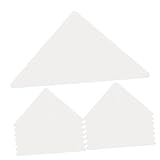 VERDANVERSE 80 Stück PVC Hemdkragenstützen Aufkleber Langlebige Kragenstütze für Herren und Damen Anti verformung Anti curl Kragenverstärker für Oberhemden Leicht und Komfortabel