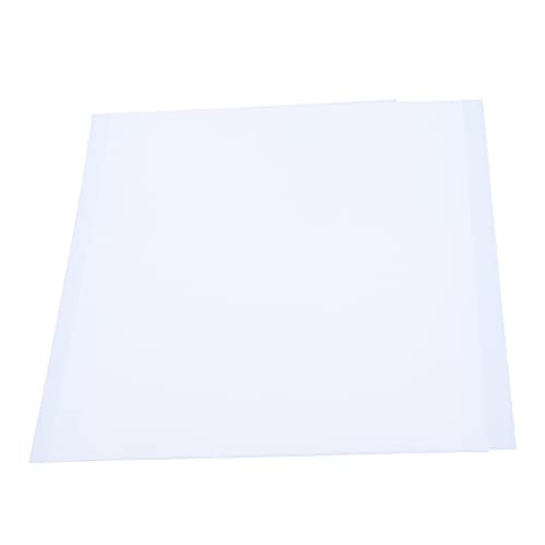 Schrumpffolie Bedruckbar, Schrumpffolie, DIY Schrumpffolie, 10Stück Schrumpffolie Beidseitiger Druck Schrumpffolie für Heißluftpistole, Backofen(Beidseitig bedruckbar-weiß)