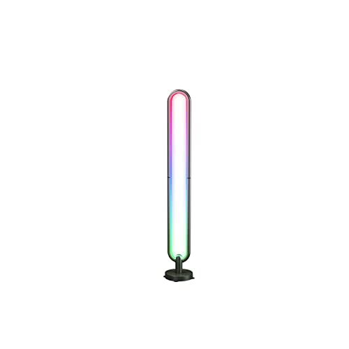 Lampadaire moderne avec contrôle APP RVB pour éclairage d'angle intérieur