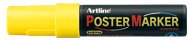 Artline Poster Marker, Rundspitze, 6 mm, fluoreszierend, Gelb, 6 Stück