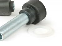 Coppia silent block motore -BGM PRO- adatto per Vespa PX80, PX125, PX150, Sprint150 (VLB1T), TS125 (VNL3T), GT125 (VNL2T), GTR125 (VNL2T), Super, GL150 (VLA1T), VNA, VNB, VBA, VBB