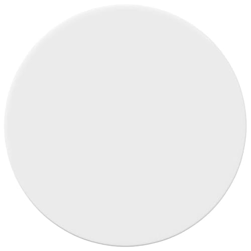 Tmriohed Tablero blanco 40 x 40 x 1,5 cm de material de madera moderno diseño minimalista robusto y duradero para cocina, balcón, oficina en casa y pequeñas áreas de comedor