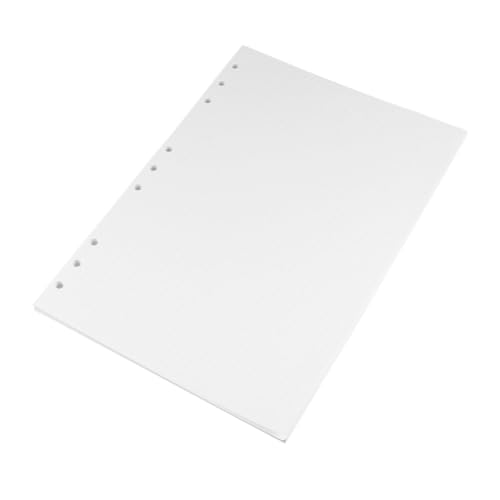 Cuadernos diarios puntos papel de reemplazo B5 con 9 agujeros para notas