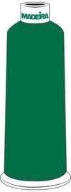 Madeira Rayon Embroidery Thread 5500yd Cone GREEN Color: 1250