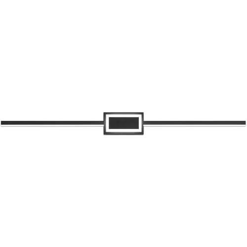 Image of Black Bathroom Vanity Lights - Modern Light Fixture Bathroom 48 Inch - Dimmable LED Bath Light Fixtures Over Mirror 6000K Cool Whtie