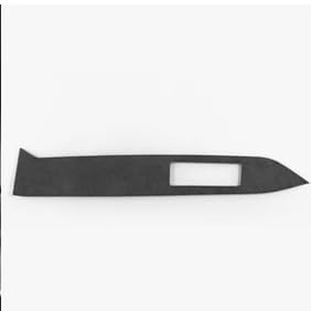 Xxiucj 9002 Black Rhd Car Cover Console Panel For Mustang Gt 2015-2023 Made Co-Pilot Dashboard Panel Instrument Trim Sticker Interior Tuning(9002 Black Rhd)