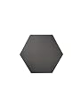 Avant Decor | Peel and Stick Kitchen Backsplash Tiles | Stone Composite Hexagon Solid Color | Stick On Wall Tiles | Easy DIY Installation | 6” x 6.9” | Single Tile