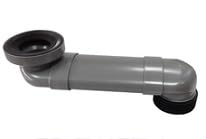 sifones - Manguito inodoro pvc acortable t-120xl 650-160