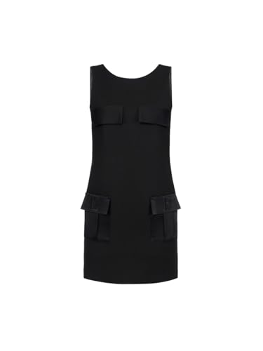 Materiale: 63%vi 35%pa 02%ea Elisabetta Franchi Abito Nero AB65846E2 NERO 40