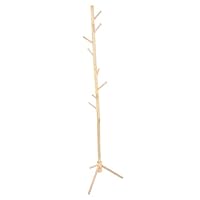 Alipis Detachable Wooden Coat Rack Stand with Stylish Triangular Design Multifunctional Clothes Hanger for Living Room and Bedroom Space Saving Stand Clothes Hanger with Realistic