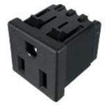 739W-X2/32-A, Conn Power RCP 3 POS Solder ST Thru-Hole 3 Terminal 1 Port (25 Items)