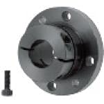 Shaft Supports - Flanged Mount with Slit and Dowel Holes 25mm 1pc