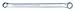 Wright Tool 51719MM 12 Point Metric Box End Wrench with Standard Double Offset, 17mm x 19mm