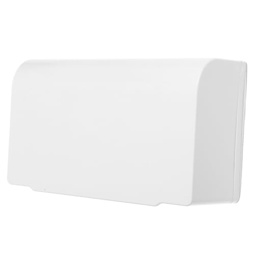 1pezzi Coperchio Per Presa Elettrica Doppia Posizione Scatola Protettiva Adesiva Per Ambienti Interni Ed Esterni Facile Installazione E Rimozione Protezione Da Schizzi Bianco Solido