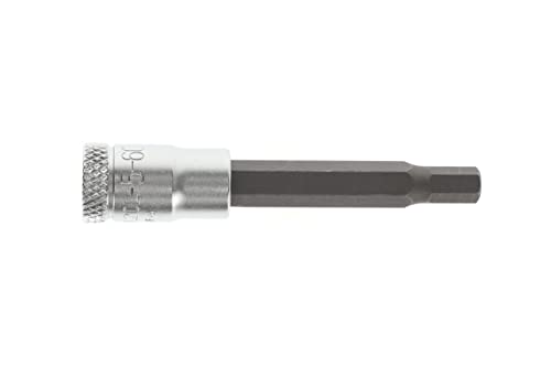 GEDORE Schraubendrehereinsatz Bit Innensechskant, lang, SW 5 mm, 1/4" 6,3 mm, Schraubenziehereinsatz, Werkzeug, IN 20 L5-60 – Ansicht 5