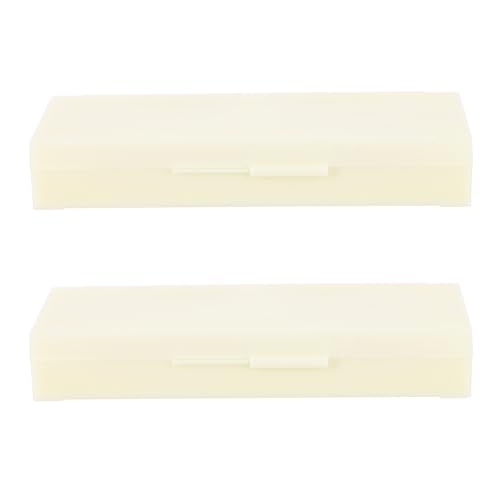 Alasum 2pcs Slide Box?Slide Holder Slide Storage Holder Microscope Slide Box Slide Storage Container