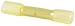 NTE Electronics 76-HIBC26 Copper Tube Heat Shrink Insulated Butt Connector, Electro Tin Plated, Transparent, 26-24 AWG Wire Size, 600V