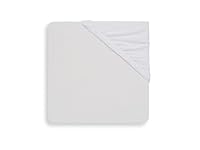 Jollein 510_0002 Spannlaken Baumwolle, 75 x 150 cm, weiß