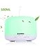 Ceenwes Essential Oil Diffuser 500ML Aromatherapy Diffuser with 7 LED Color Light Changing Mute Design Aroma Diffuser 4 Timer Setting Cool Mist oil diffuser Waterless Auto Shut-off for Home Office