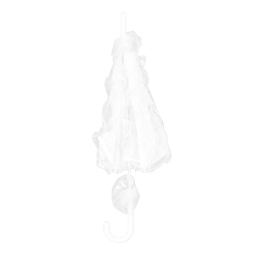 LYXYGMV Sombrilla de encaje nupcial, accesorio aluminio for fotografía boda, puesta en escena romántica, for paraguas, 1 ud Para Decoración