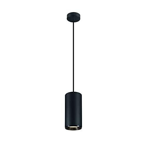 SLV Pendelleuchte NUMINOS® XL / Wohnzimmer-Lampe, Innen-Beleuchtung, HängLeuchte Esszimmer, LED, Decken-Leuchte / 3000K 36W 3490lm schwarz dimmbar 36Grad