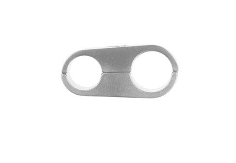 730-08-10-5 Offset -08 An To -10 An Hose Separator-Clear