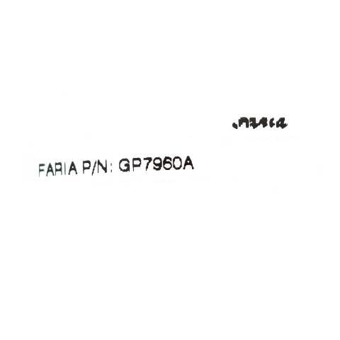 Four Winns Boat Rudder Angle Gauge GP7960A | Faria 2 Inch