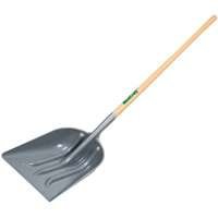 48IN WOOD HNDLE POLY SCOOP #12 [Misc.]