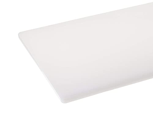 Tabla para cortar rectangular de plástico blanca miniatura 3