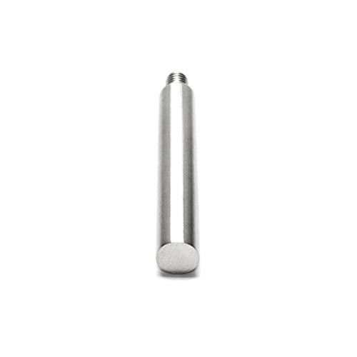Perni di collegamento, supporto per corrimano, 1 perno Ø 12 mm, lunghezza: 75 mm, con filettatura esterna M8, per saldatura per corrimano, ringhiera per scale in acciaio inox V2A di PRIOstahl