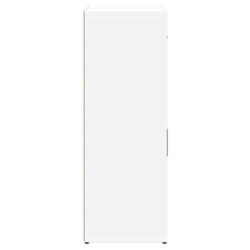 Cómoda de madera blanca con almacenamiento inteligente para salones 7