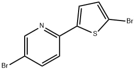 5-Bromo-2-5-bromo-2-thienyl Pyridine,CAS136902-53-9, with high purity98%, 1g