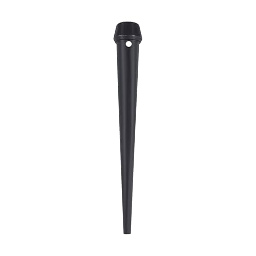 Sysarua Broad-Head Bull Pin with Hang-up Hole 1-5/16 x 10 Heat-Treaded Steel with Black Finish