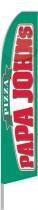 Papa John's Swooper Flag