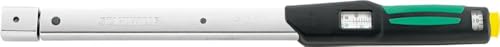 Stahlwille 96503040 Fix Service MANOSKOP Torque Wrench, 80-400 N.m, 14x18 mm, Quick Release Safety Lock, Interchangeable Plug-In Tools, 2-Component Handle, Made in Germany