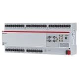 knx jalousieaktor 8 fach abb Manuelle Bedienung des Gerätes kann gesperrt werden