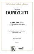 Anna Bolena: Vocal Score