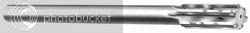27/32" Diameter Carbide Tipped Reamer, Coolant Fed Through The Flutes, Straight Flutes