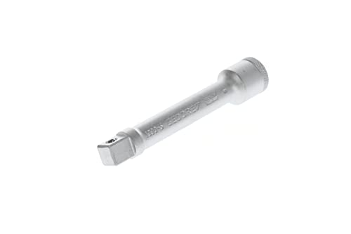 GEDORE Steckschlüsselverlängerung, 1/2'' 12,5 mm 4-kant Antrieb, 125 mm lang, Adapter, Werkzeug, 1990-5, Stahl verchromt – Ansicht 1